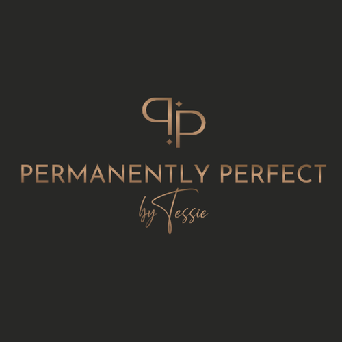 Modern and Clean Permanent Makeup Logo making my brand stand out and be easily identifiable. Design by Besign studio