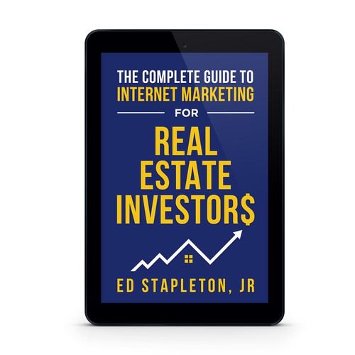 Book cover for real estate investor marketing book Design by aksaramantra