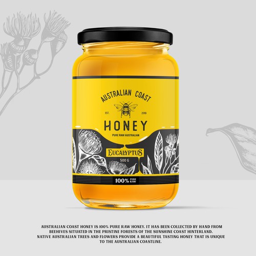 Design Australian Honey Jar por canyones