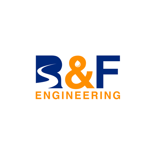 Business logo for flood control engineering firm Design by Rekker