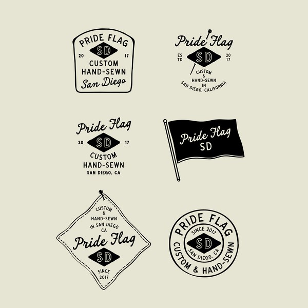 Logo Suite for Pride Flag SD