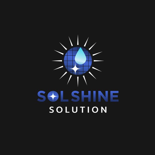 New solar panel cleaning business needing to attract customers Design by World_Sign