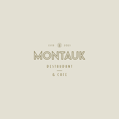 Montauk Logo Design by rakiarasy