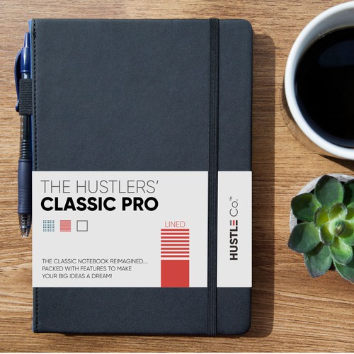 Disruptive Notebook Packaging (banderole / sleeve) Wanted for Inspiring Office Product Brand Réalisé par Zorgani