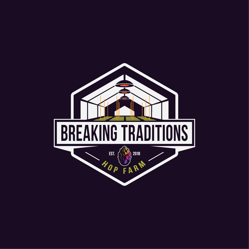 Designs | Breaking Traditions Hop Farm Logo | Logo design contest