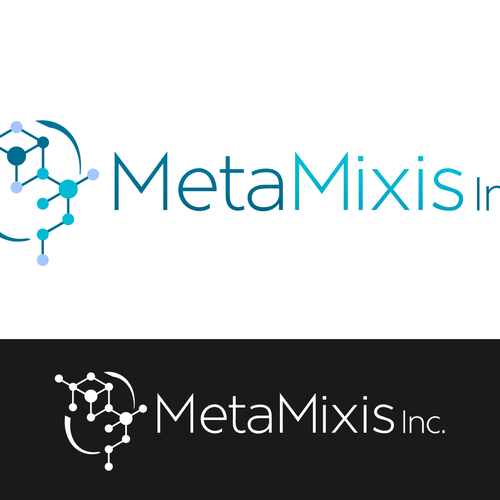 A network diagram logo for a synthetic biology company Design by Trader In Spices