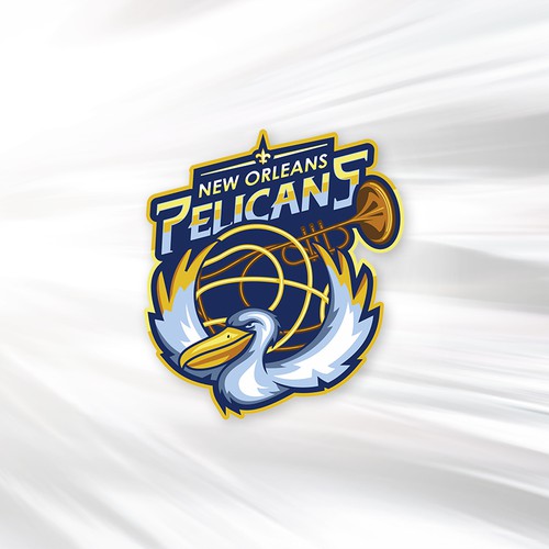 99designs community contest: Help brand the New Orleans Pelicans!! Réalisé par vladeemeer