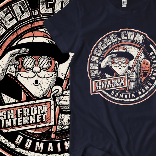 Design by ScarDesigns titled "Snagged tshirt"