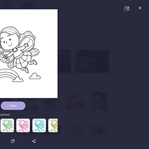 Design Coloring App design For Windows por ⭐Riana⚡⚡