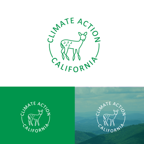 Climate Action California Logo Design by ARTISTINA