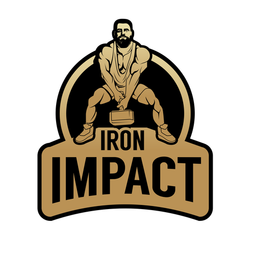 Forged Iron like Logo for an online strength & powerlifting coaching Design by irawan inc