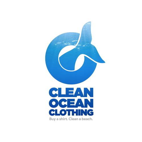 Clean Ocean Clothing Logo Design Logo Design Contest 99designs