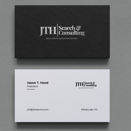 Design Business Card Design for Executive Search Firm por Xclusive16