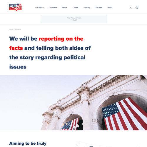 Wordpress Design for Political Blog Design by Ivan Fresh