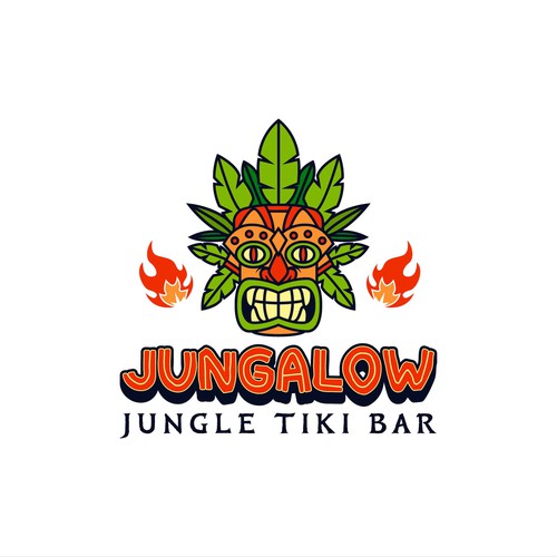 JUNGALOW (BAR) - Where tiki meets jungle chic...Jungle vibes, tiki spirits Design by HENDMADE DESIGN