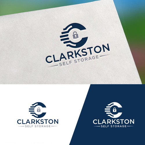 Self Storage Logo | Clarkston Self Storage Design by RayStudio