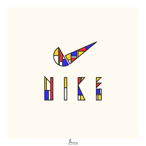 Community Contest | Reimagine a famous logo in Bauhaus style Design by @Amine.Graphic.Designer