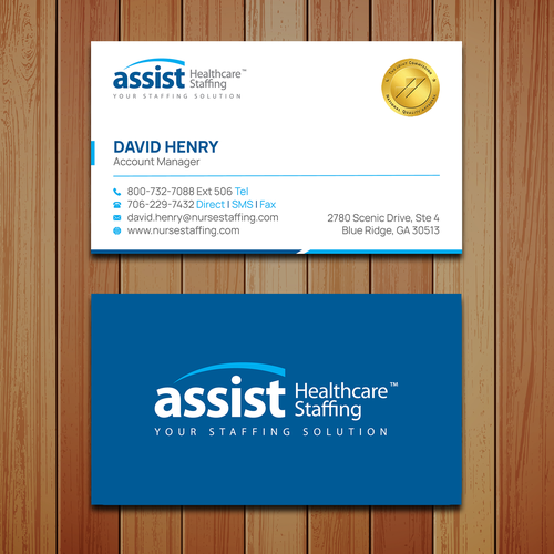 Business Card Design Design by boniamin