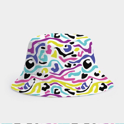 Bucket Hat Designs for Girls (black culture theme) Design by aSveta