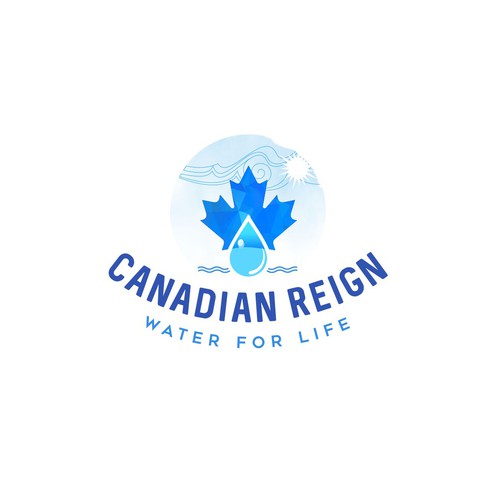 Logo design for a Canadian Canned Water Diseño de Dmitri Cezaro