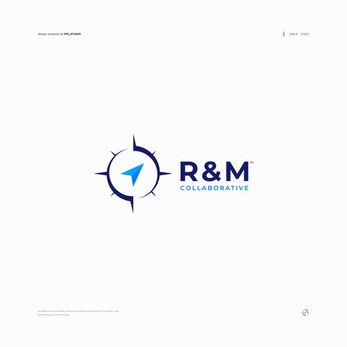 Minimal marketing and consulting logo with a lowkey professional vibe. Easy to put on apparel. Design by FF3 ˢᵗᵘᵈⁱᵒ