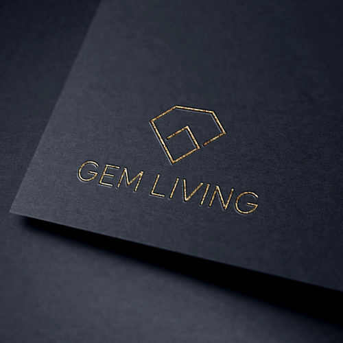 Geometrical, minimalist, modern brand design for Gem Living Design by bobbee_