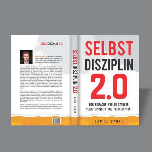 Book cover for a book about SELF-DISCIPLINE Design by Songv™