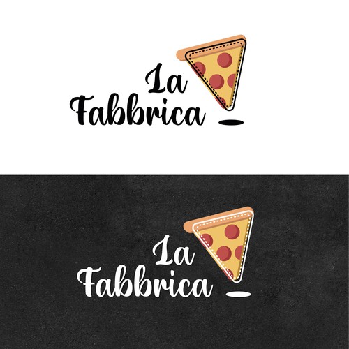 We need a powerful logo for our pizza production - La Fabbrica Diseño de Danidiazs