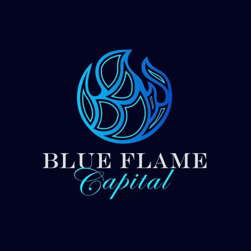 We need a Blue Flame Logo worthy of classic car hood status...but not...really. Design by Jacob Gomes