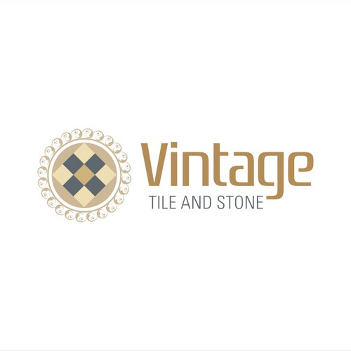 Create the next logo for Vintage Tile and Stone Diseño de Raju Chauhan