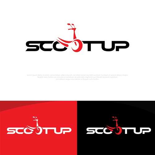 Design Electric Scooter logo for sign in Dubai Design by hongkybramanda17