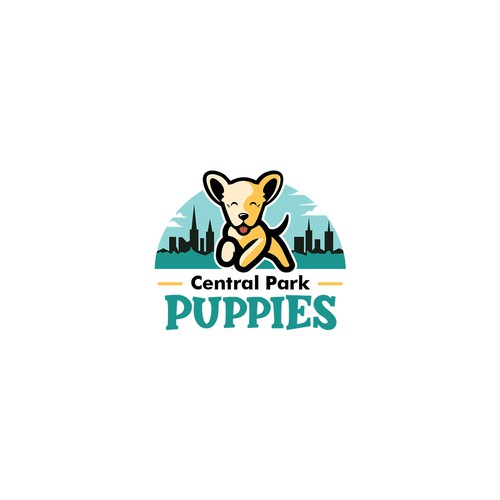 Design a heartfelt, modern logo for a brand that brings families and puppies together. Design by Arif Huda Ir
