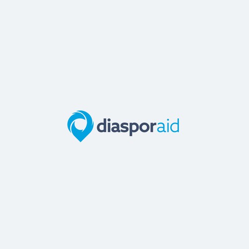 Design a powerful logo for diasporaid, an impact-oriented network/platform for expats Design by dije_design