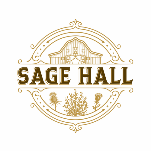 Design Sage Hall - Country Swing Dance & Wedding Venue Logo di IrfanSe