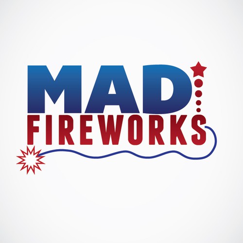 Help MAD Fireworks with a new logo Réalisé par Lunaticus