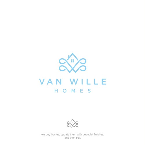 We need a logo for our high-end house-flipping business! Design by sevenart99