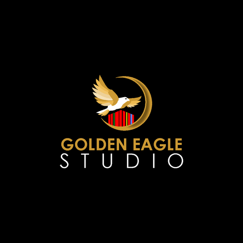 Create A Multi Colored Studio With A Golden Eagle Circling Above Logo Design Contest 99designs