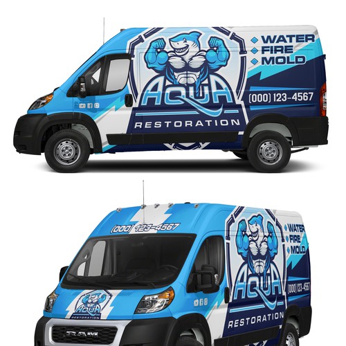 Sharp van wraps Design by Rockyman