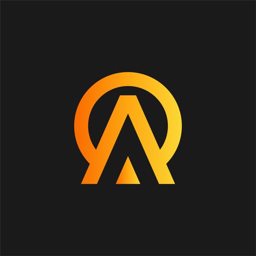 Abstract logo for crypto project Design by Ahmad Subahman