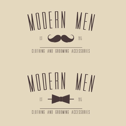 Manly, Retro-Modern Logo for Modern Men: A Subscription Box for the Modern Gentleman Design by W_I_R_E