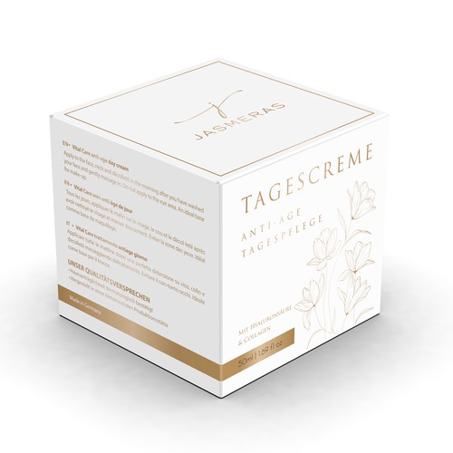 Packaging design for a cosmetic-cream required Design by Imee008