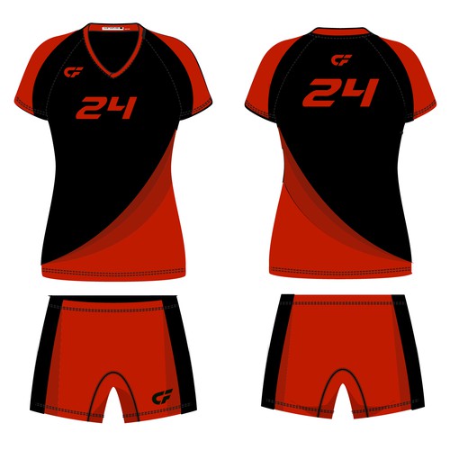 Design the next best selling volleyball jersey! Clothing or apparel