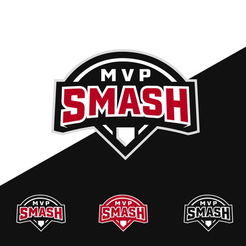 MVP Smash Softball Design by JDRA Design