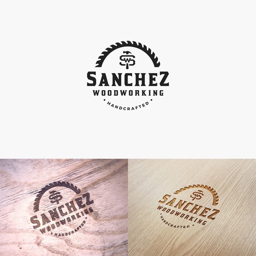 Wood burning logo Design by Arisabd