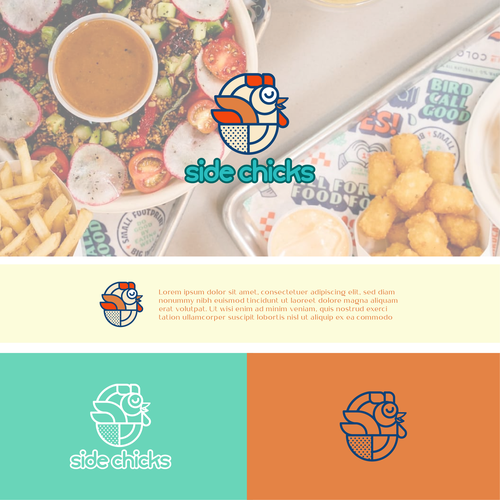 Rebranding plant based chicken chain Design by Zulian_NZ