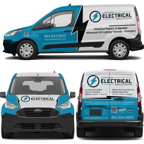 Upstate Electrical Wrap Design by theANUNGs