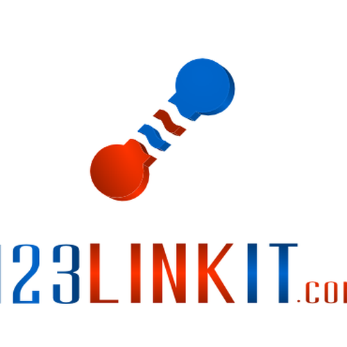 Web 2.0 Logo for 123LinkIt.com Design by idART