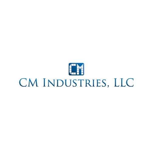 logo for CM Industies, LLC Design by be ok