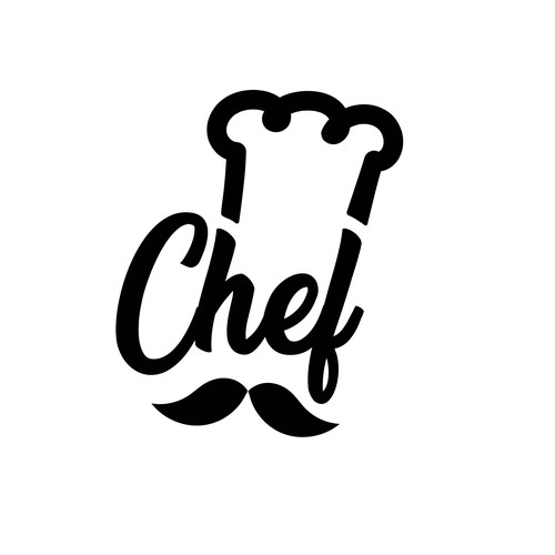 "CHEF": Food & Cooking Social Media Logo Design by Parbati