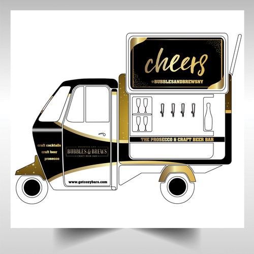 Design Truck & Trailer Branding for Luxury Mobile Bar Business! | Car ...